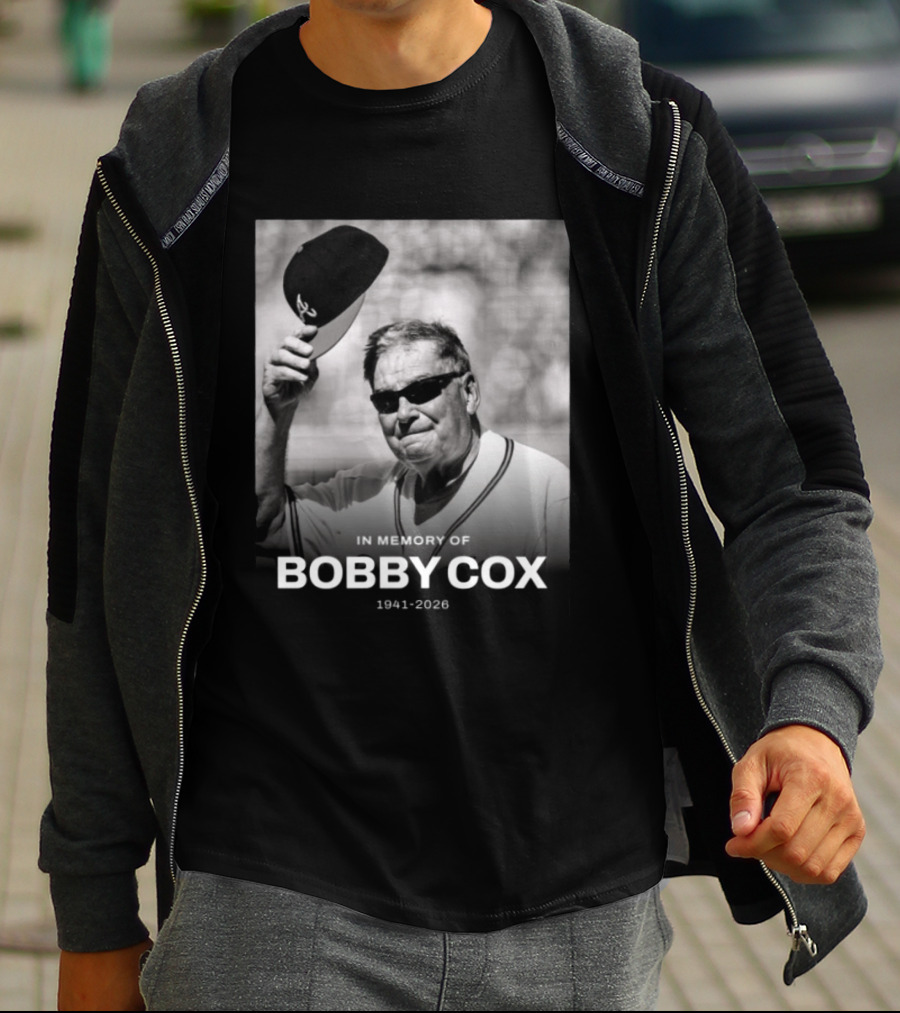 In Memory Of Bobby Cox 1941 2026 T-Shirt