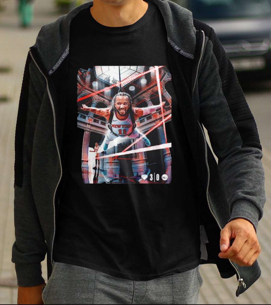 New York Knicks Jalen Brunson Victory Over Philadelphia 76ers Game 3 T-Shirt