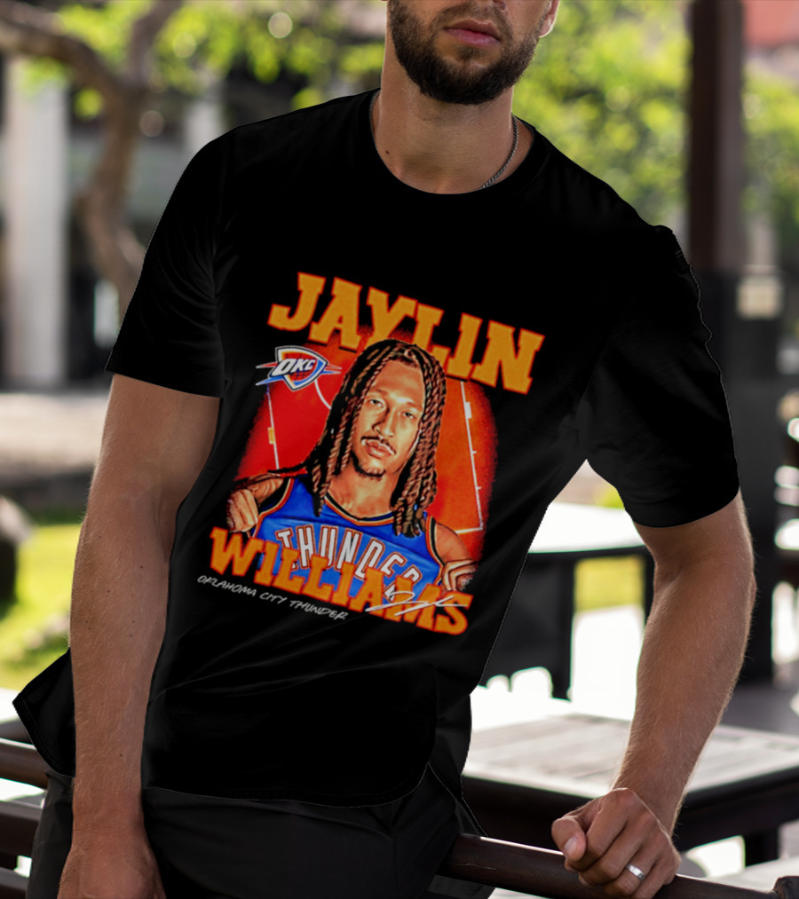 Jaylin Williams Oklahoma City Thunder Basketball T-Shirt