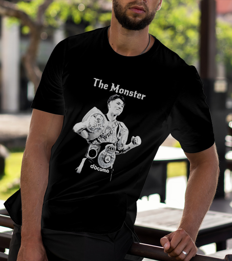 Naoya Inoue The Monster Boxing Champion WBC Belts Docomo T-Shirt