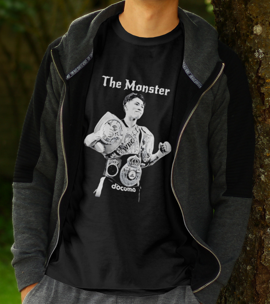 Naoya Inoue The Monster Boxing Champion WBC Belts Docomo T-Shirt