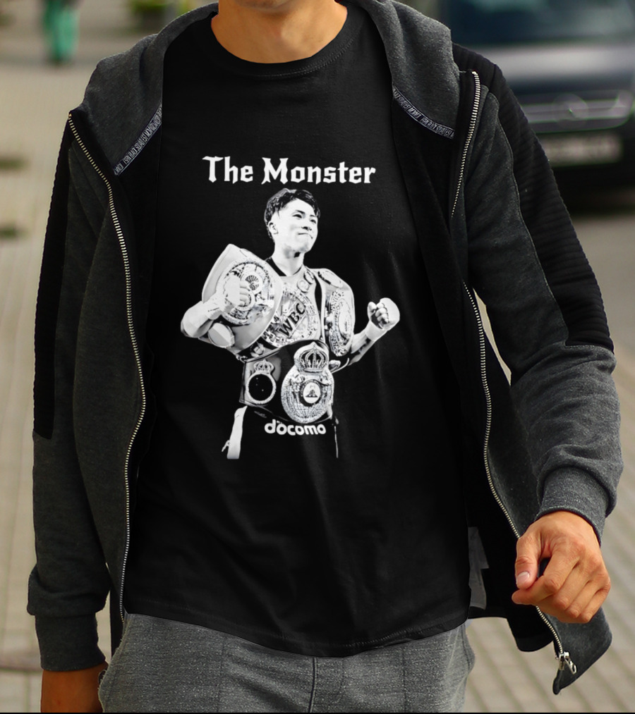 Naoya Inoue The Monster Boxing Champion WBC Belts Docomo T-Shirt