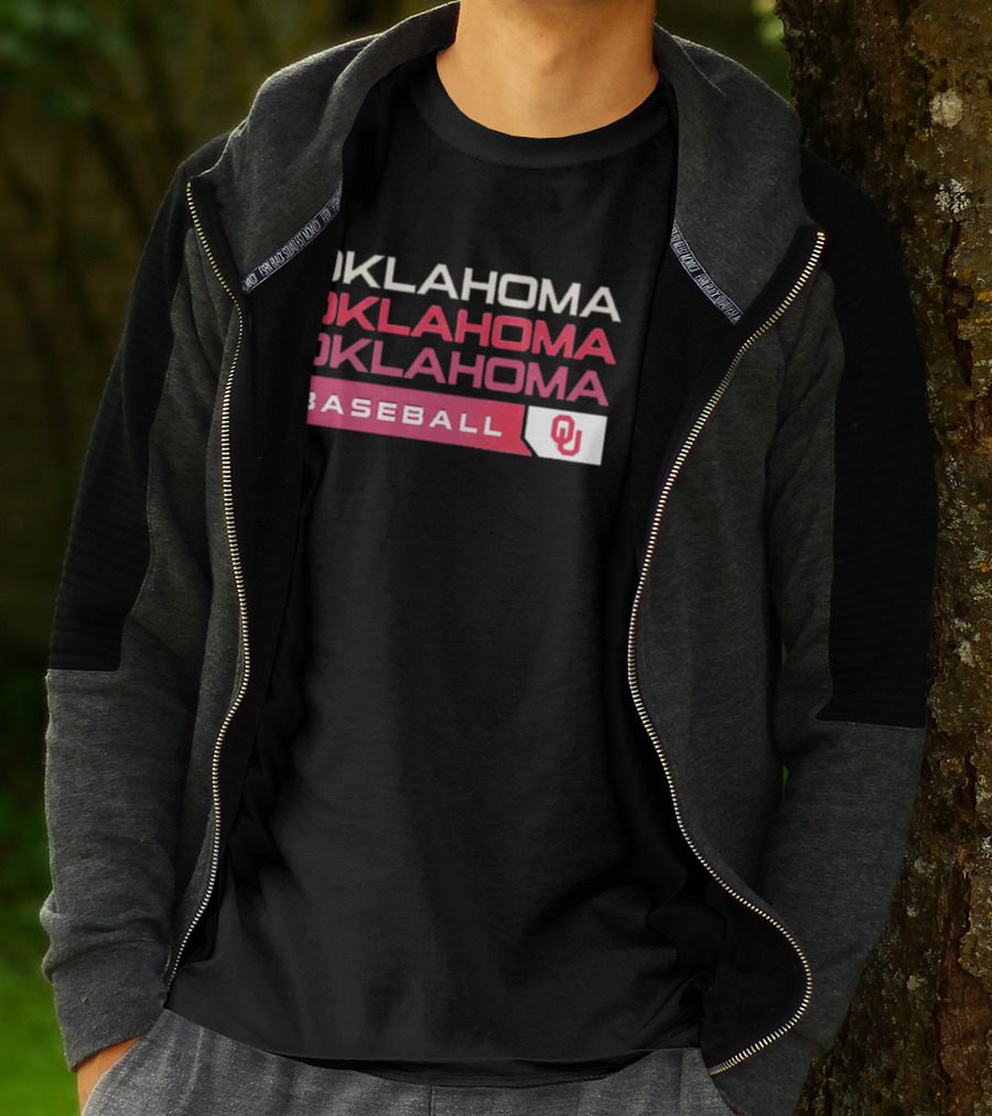 Oklahoma Sooners Baseball 2026 Tri Blend Hype T-Shirt