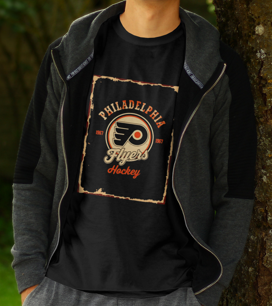 Philadelphia Flyers 1967 Vintage NHL Hockey T-Shirt