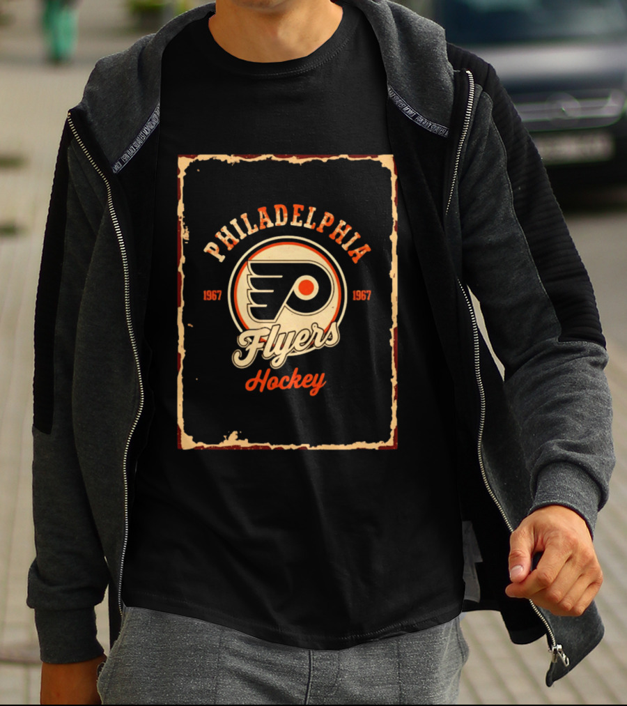 Philadelphia Flyers 1967 Vintage NHL Hockey T-Shirt
