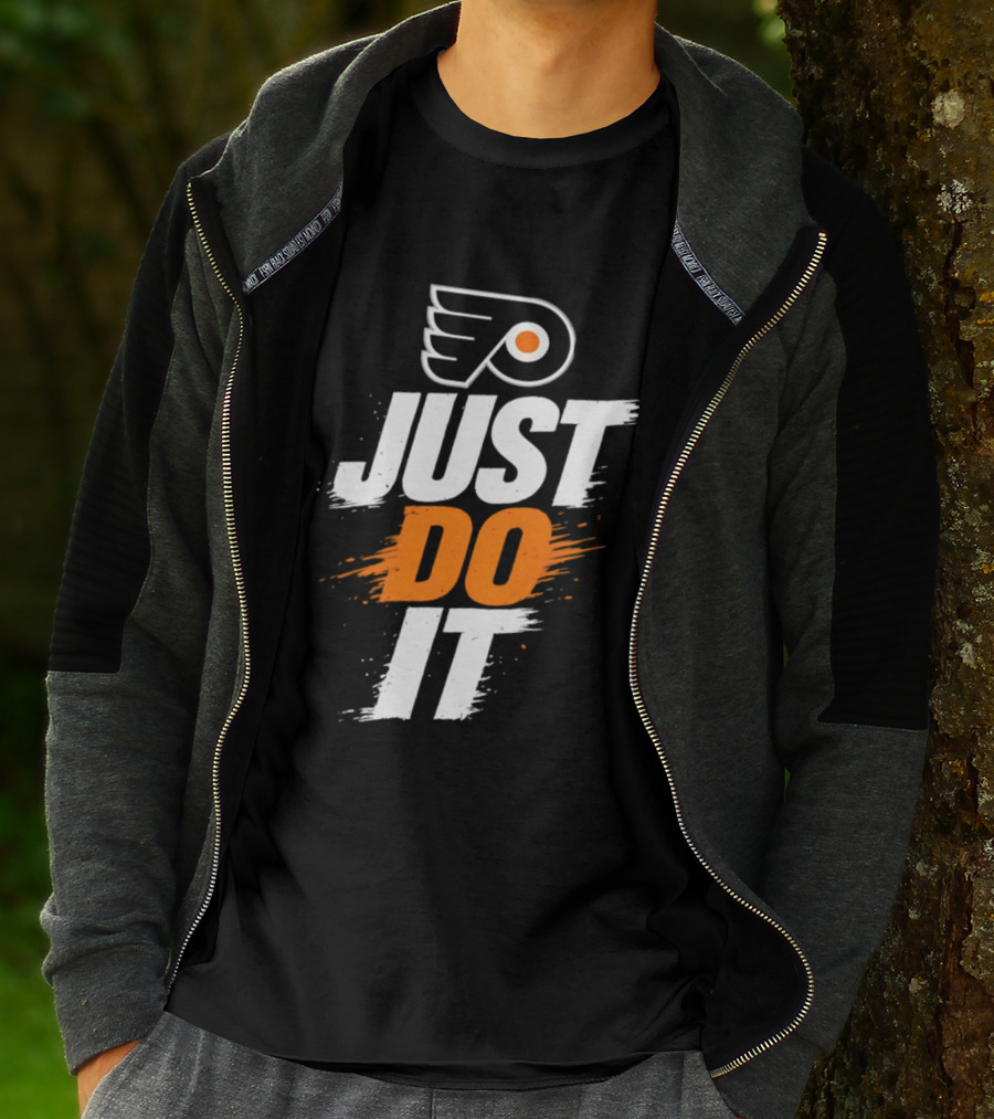 Philadelphia Flyers Just Do It NHL Team Spirit T-Shirt