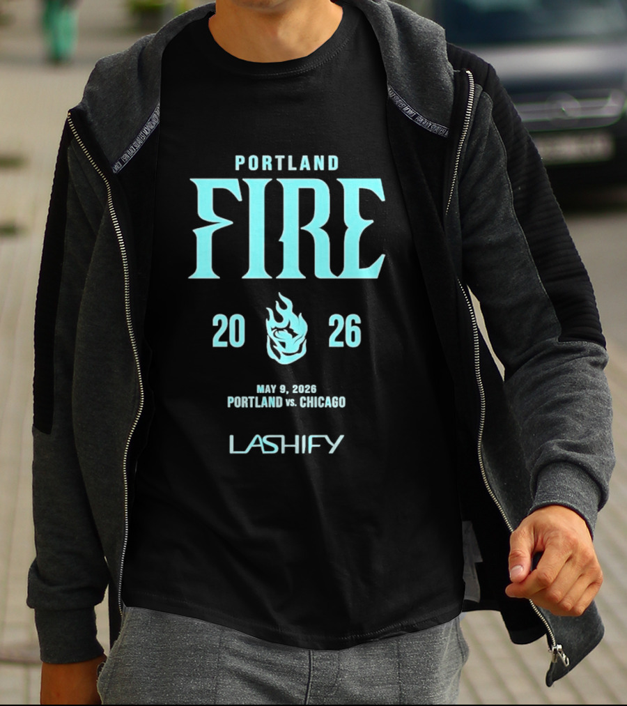 Portland Fire 2026 May 9 Portland Vs Chicago Lashify T-Shirt