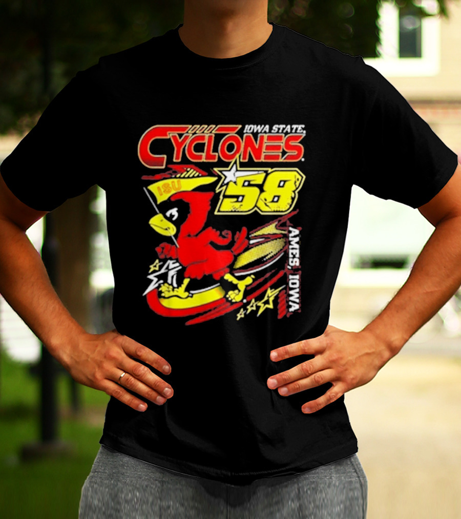 Iowa State Cyclones ISU 58 Ames Iowa T-Shirt