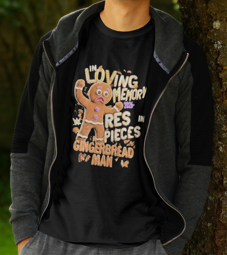 Sami Zayn Gingerbread In Loving Memory T-Shirt