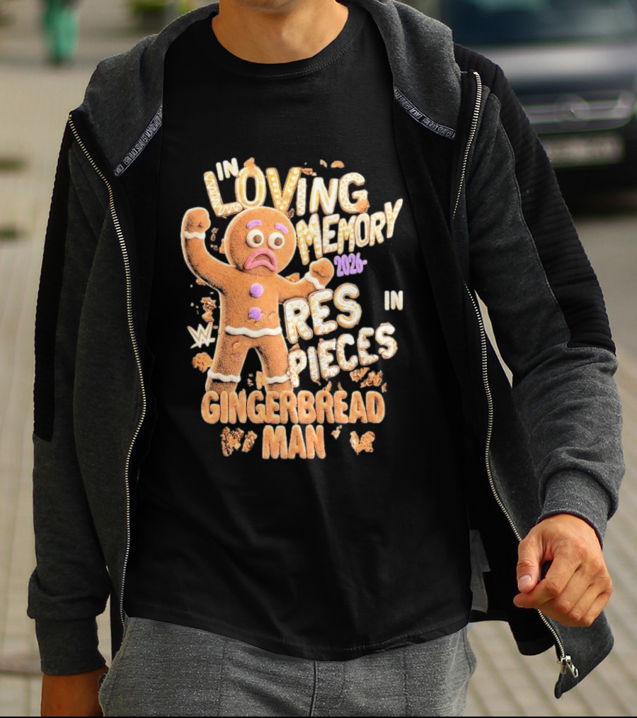 Sami Zayn Gingerbread In Loving Memory T-Shirt
