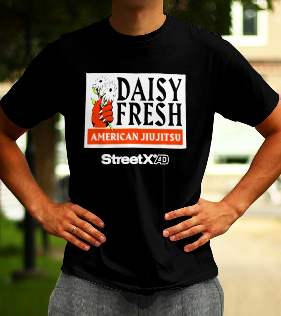 Daisy Fresh American Jiu Jitsu StreetxAD Collaboration T-Shirt