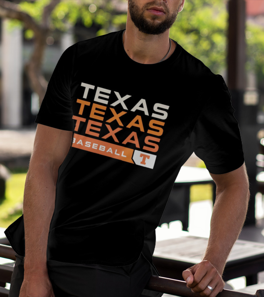 Texas Longhorns Texas Texas Texas Baseball 2026 T-Shirt