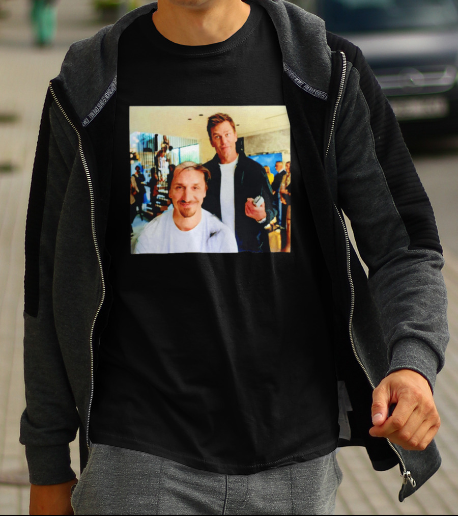 Tom Brady Almost Friday Giving Zlatan Ibrahimović A Haircut T-Shirt