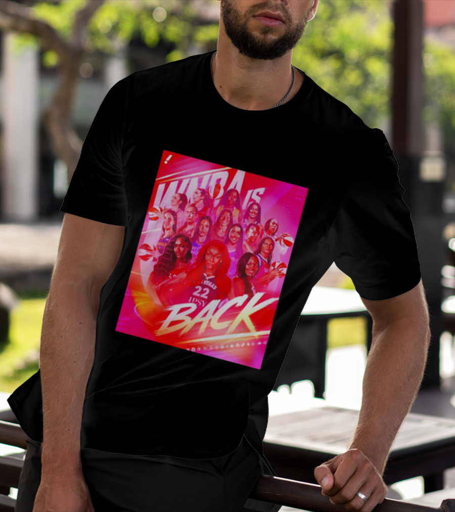 WNBA Is Back 30th Season Highlights Las Vegas Basketball Stars T-Shirt