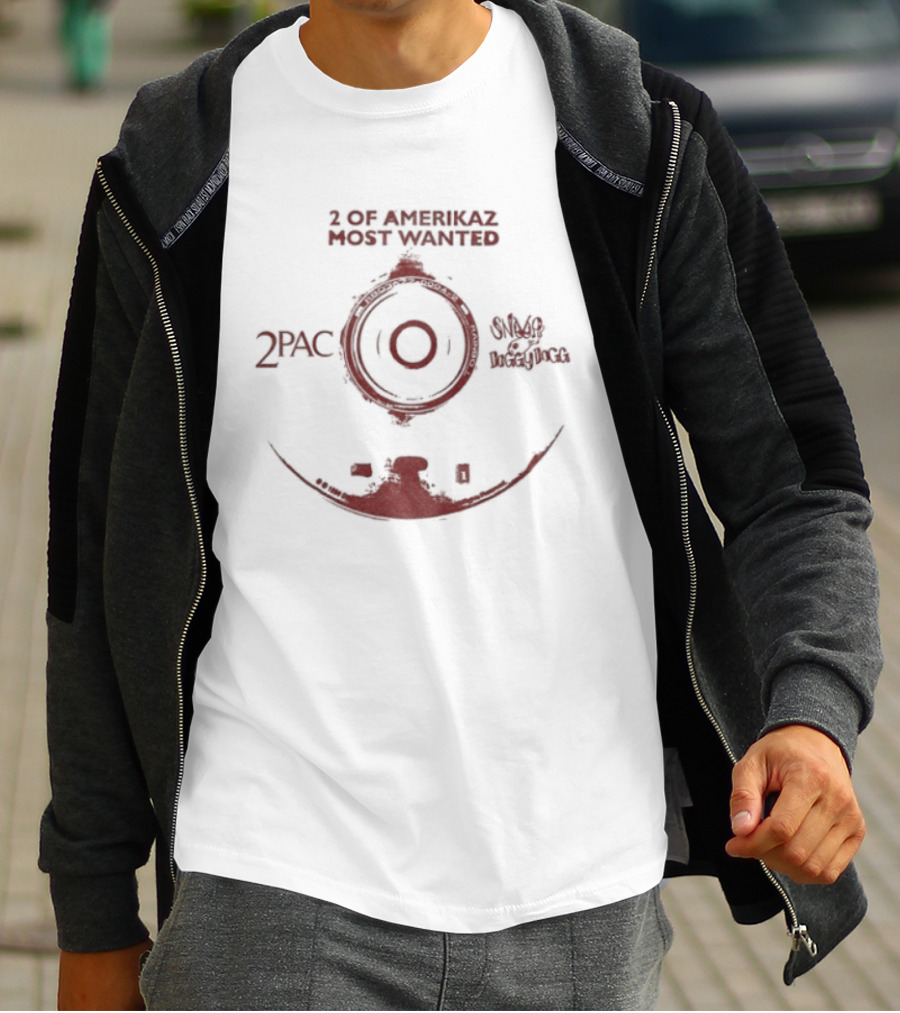 2pac 2 Of Amerikaz Most Wanted Only God Can Judge Me T-Shirt