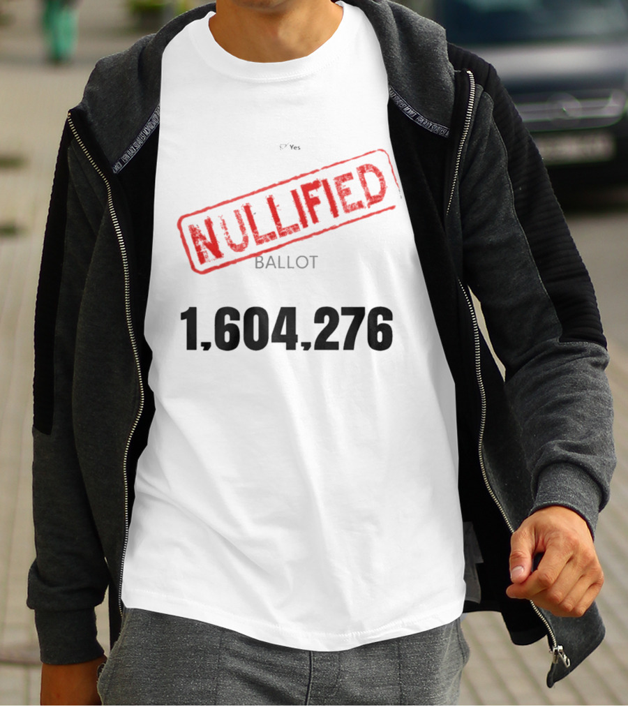 NULLIFIED BALLOT 1604276 Virginia Redistricting Protest T-Shirt