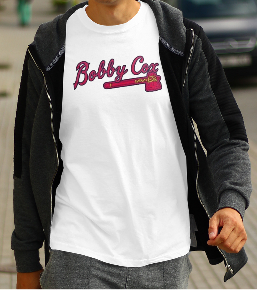 In Memory Of Bobby Cox Edition Baseball Tribute With Iconic Bat And Jersey T-Shirt