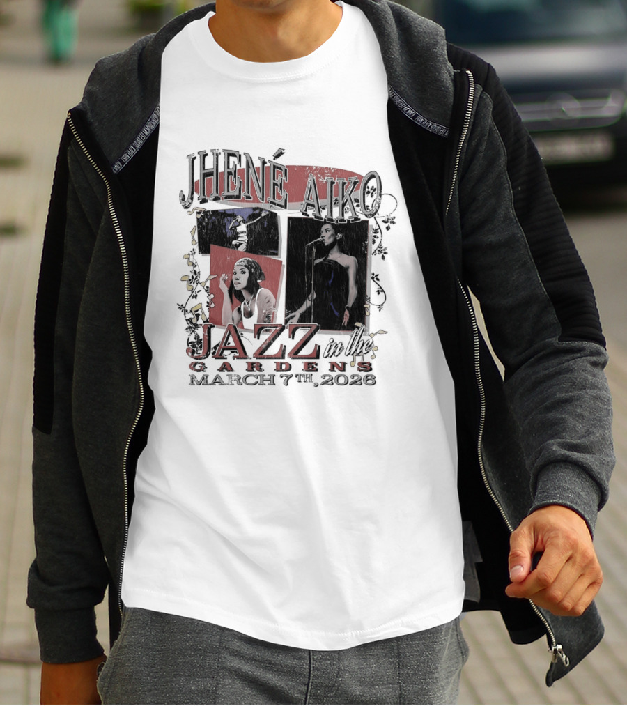 Jhene Aiko Jazz In The Gardens March 7 2026 Event T-Shirt