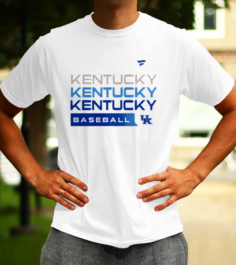 Kentucky Wildcats Baseball Tri Blend Hype Fanatics T-Shirt