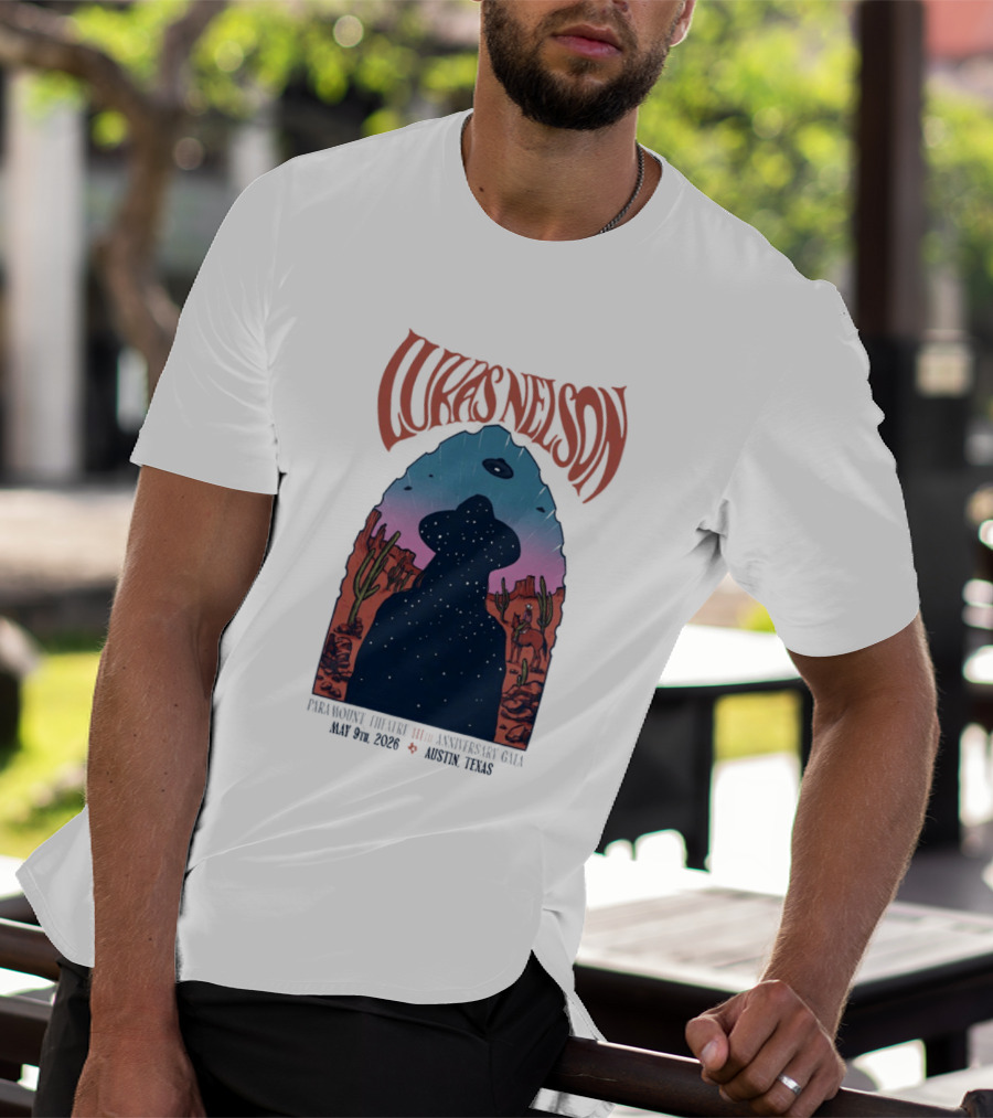 Lukas Nelson 60th Anniversary Show May 9 2026 Austin Texas T-Shirt