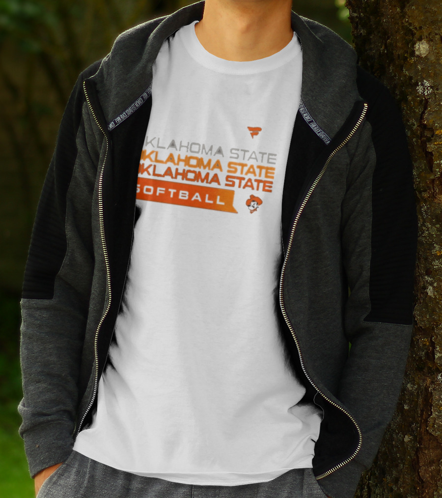 Oklahoma State College Softball Cowboys Hype Tri Blend T-Shirt