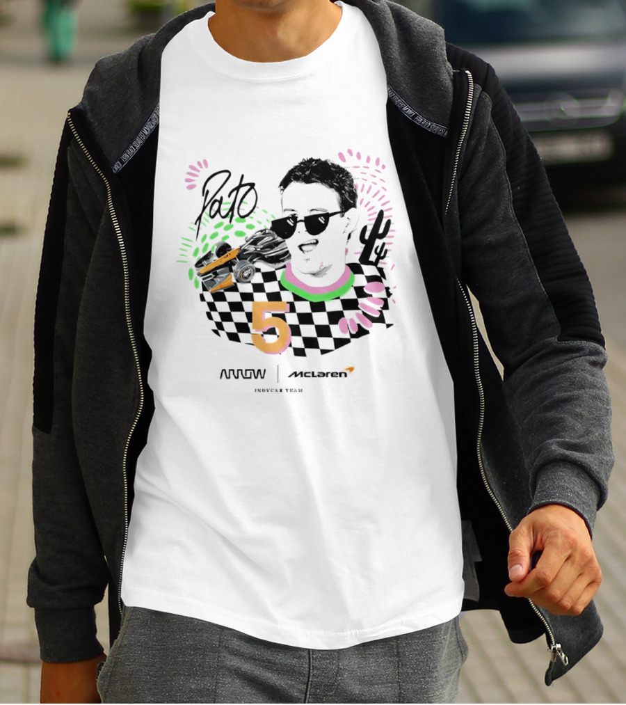 Pato Number 5 Arrow McLaren Racing T-Shirt