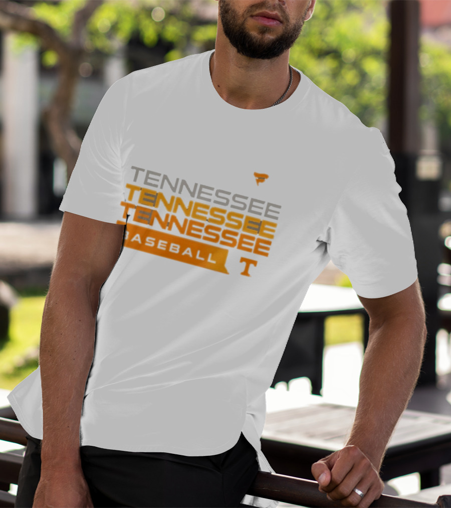 Tennessee Volunteers Baseball Tri Blend Hype Official College Gear T-Shirt