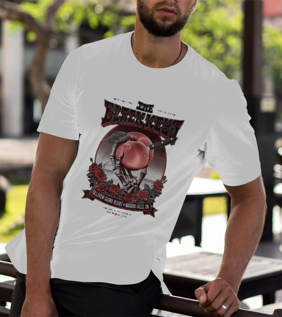 The Black Keys Niagara Falls 2026 May 8 Fallsview Casino Resort Ontario Event T-Shirt