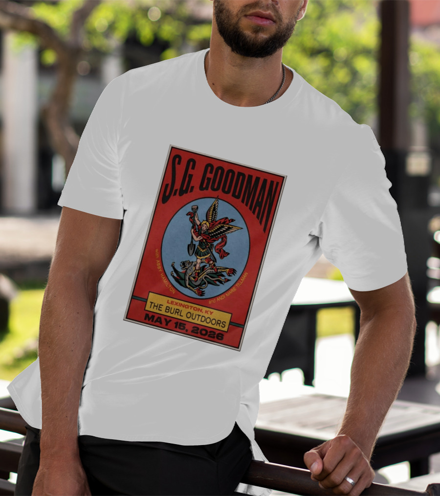 S.G. Goodman Lexington KY The Burl Outdoors May 15 2026 With Abby Hamilton And Marie TIllman T-Shirt