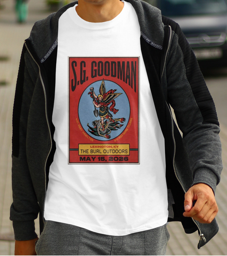 S.G. Goodman Lexington KY The Burl Outdoors May 15 2026 With Abby Hamilton And Marie TIllman T-Shirt