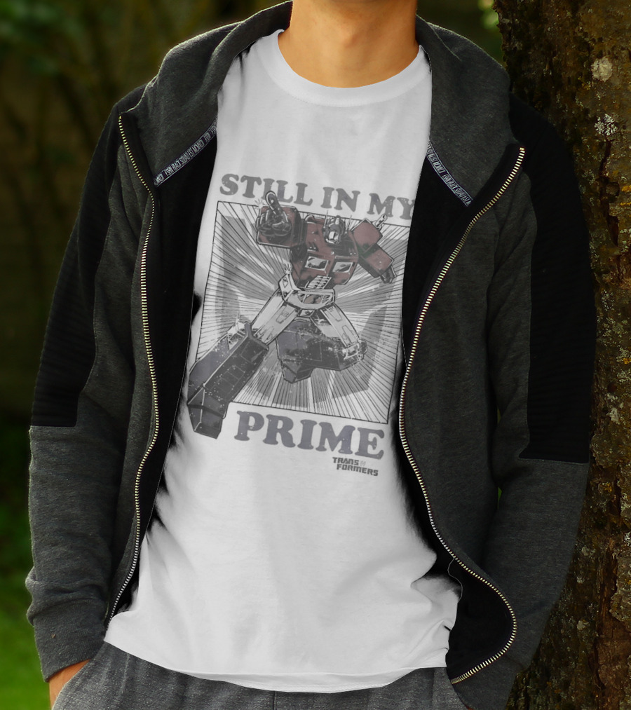 Still In My Prime Transformers Father's Day Dad T-Shirt