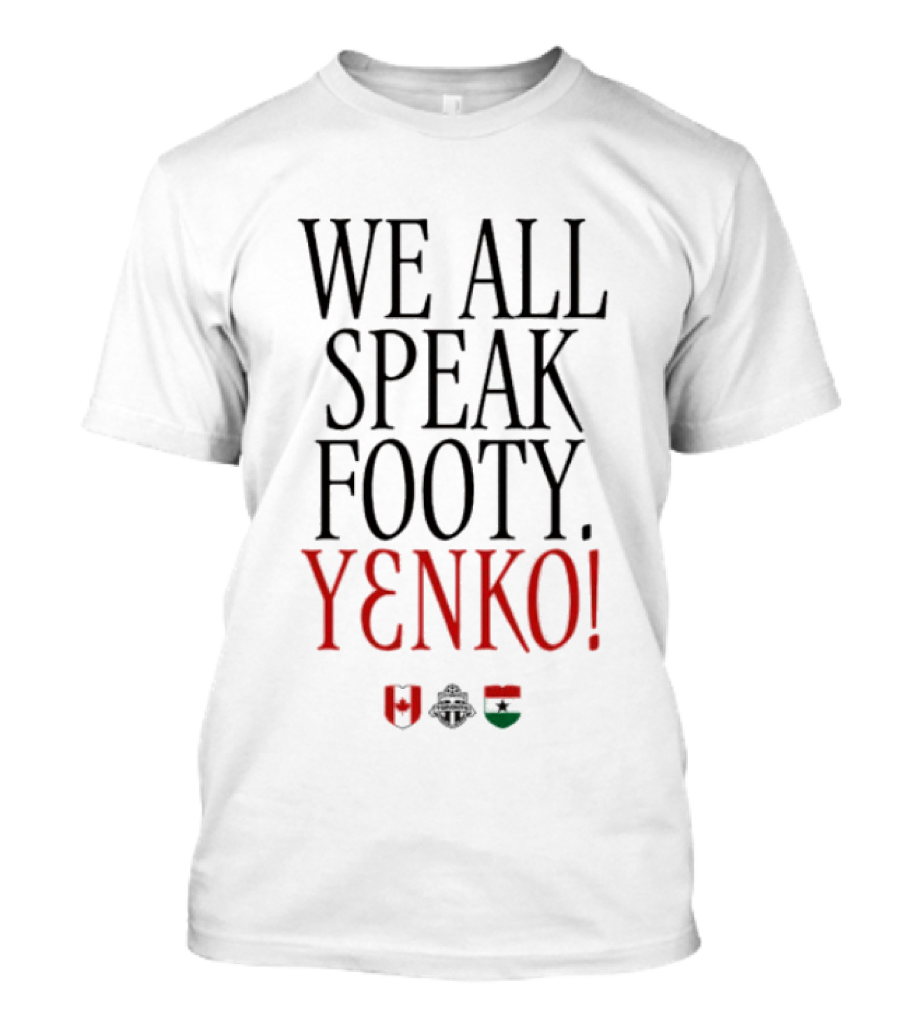 We All Speak Footy YENKO Ghana T-Shirt
