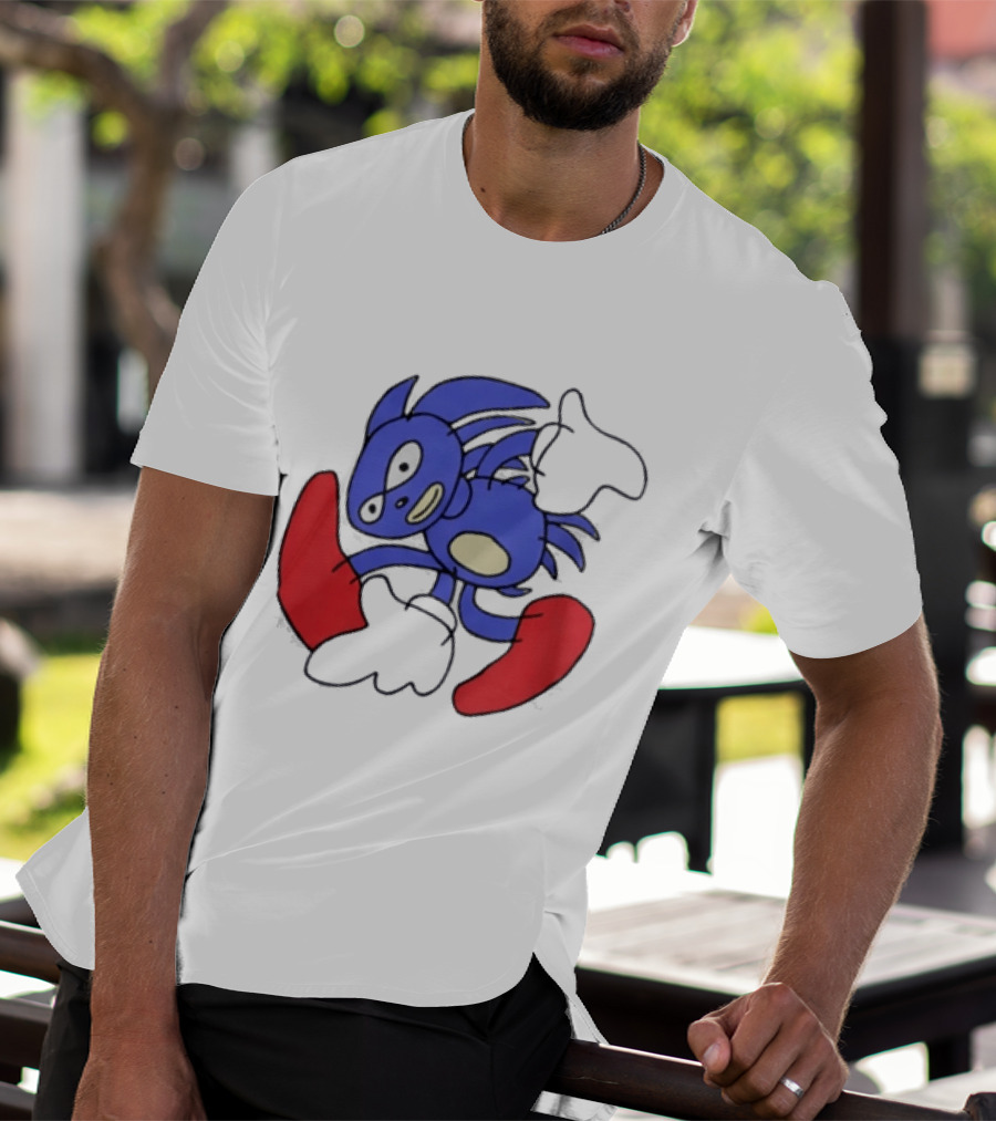 Sanic Hegehog Meme Sega T-Shirt