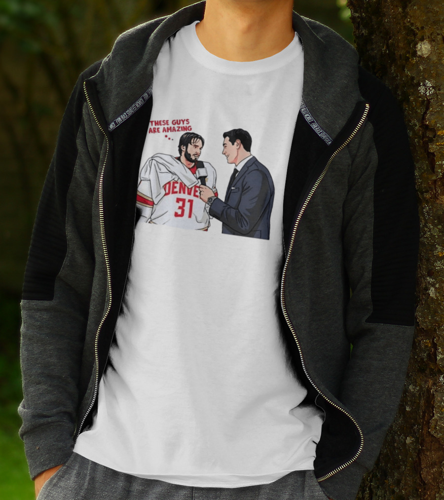 Johnny Hicks Interview Denver 31 Hockey Amazing T-Shirt