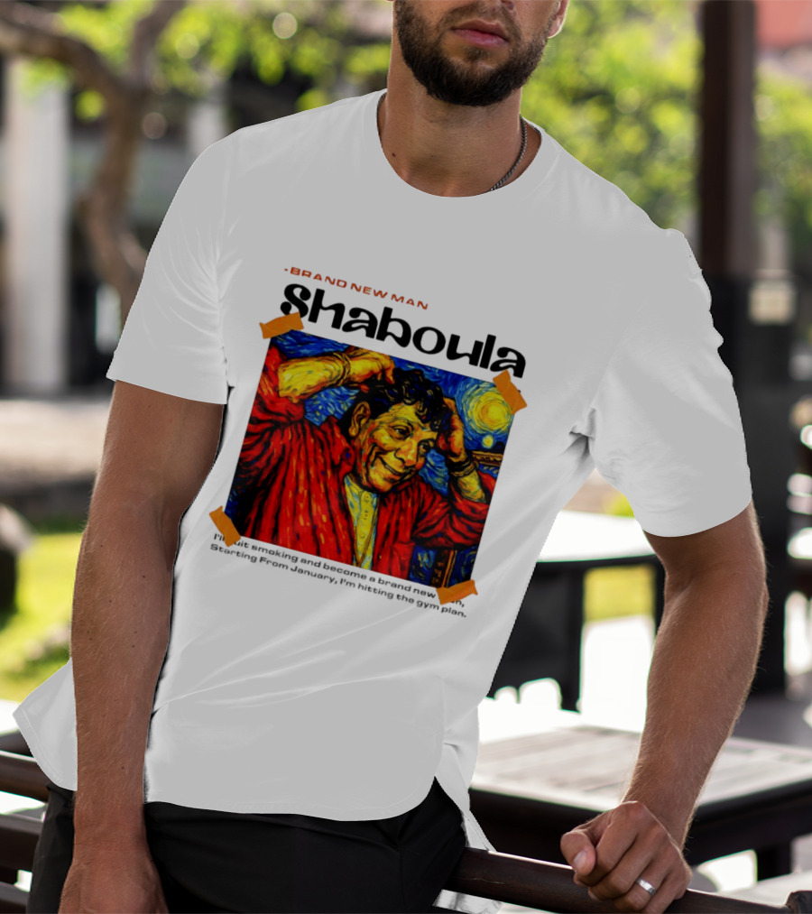Van Gogh Style Shaboula Brand New Man T-Shirt