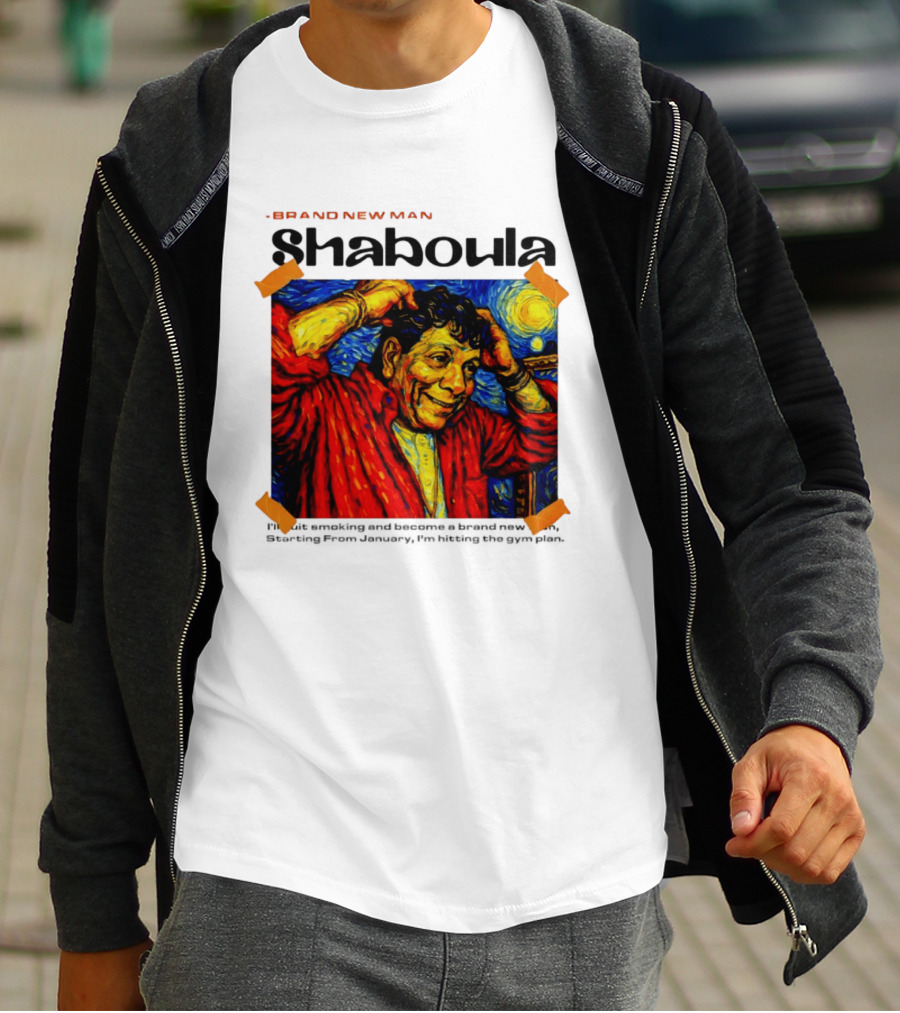 Van Gogh Style Shaboula Brand New Man T-Shirt