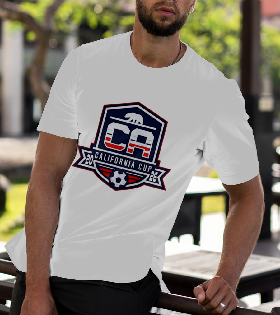 2026 California Cup Soccer CA Bear T-Shirt