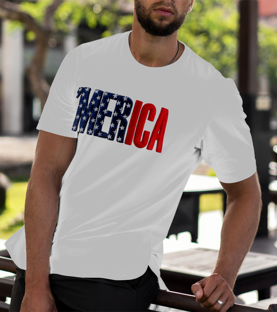 2026 USA 250th Merica Chrome White Camo Hat Stars Stripes T-Shirt