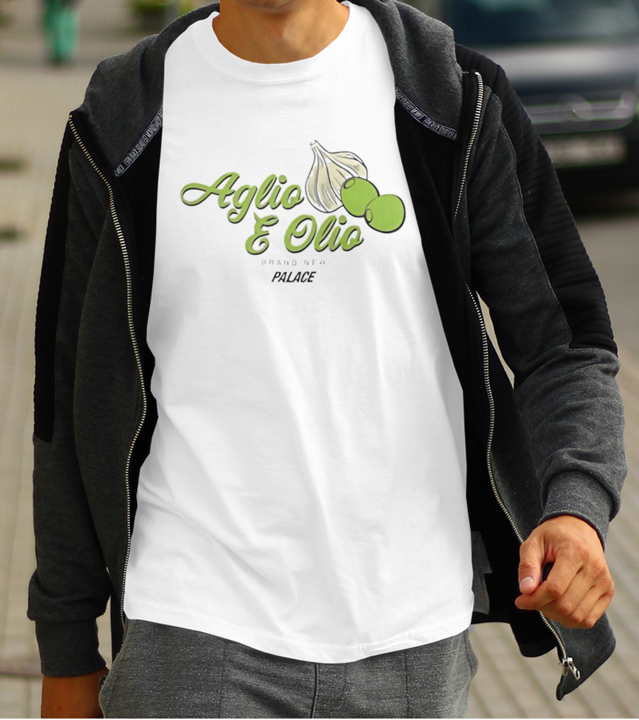 Palace Skateboards Aglio E Olio Garlic And Olive T-Shirt
