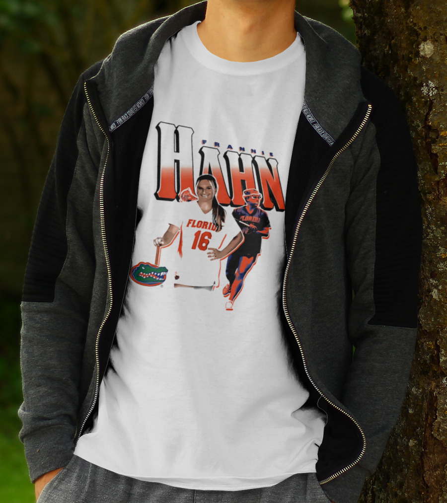 Florida Gators Lacrosse Frannie Hahn Number 16 Sports Team T-Shirt