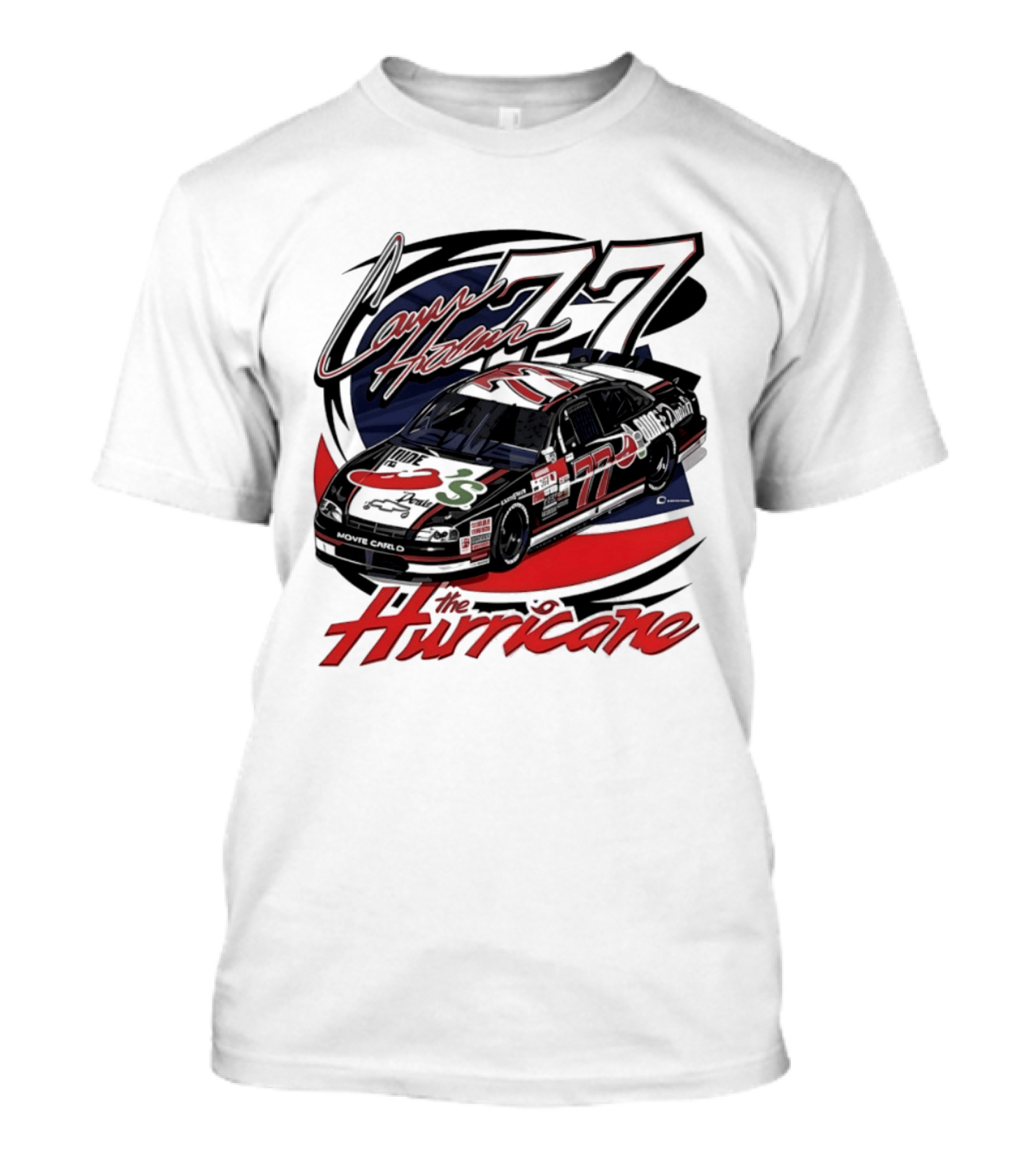 Hocevar 77 Hurricane Racing Talladega 2026 Reprint T-Shirt