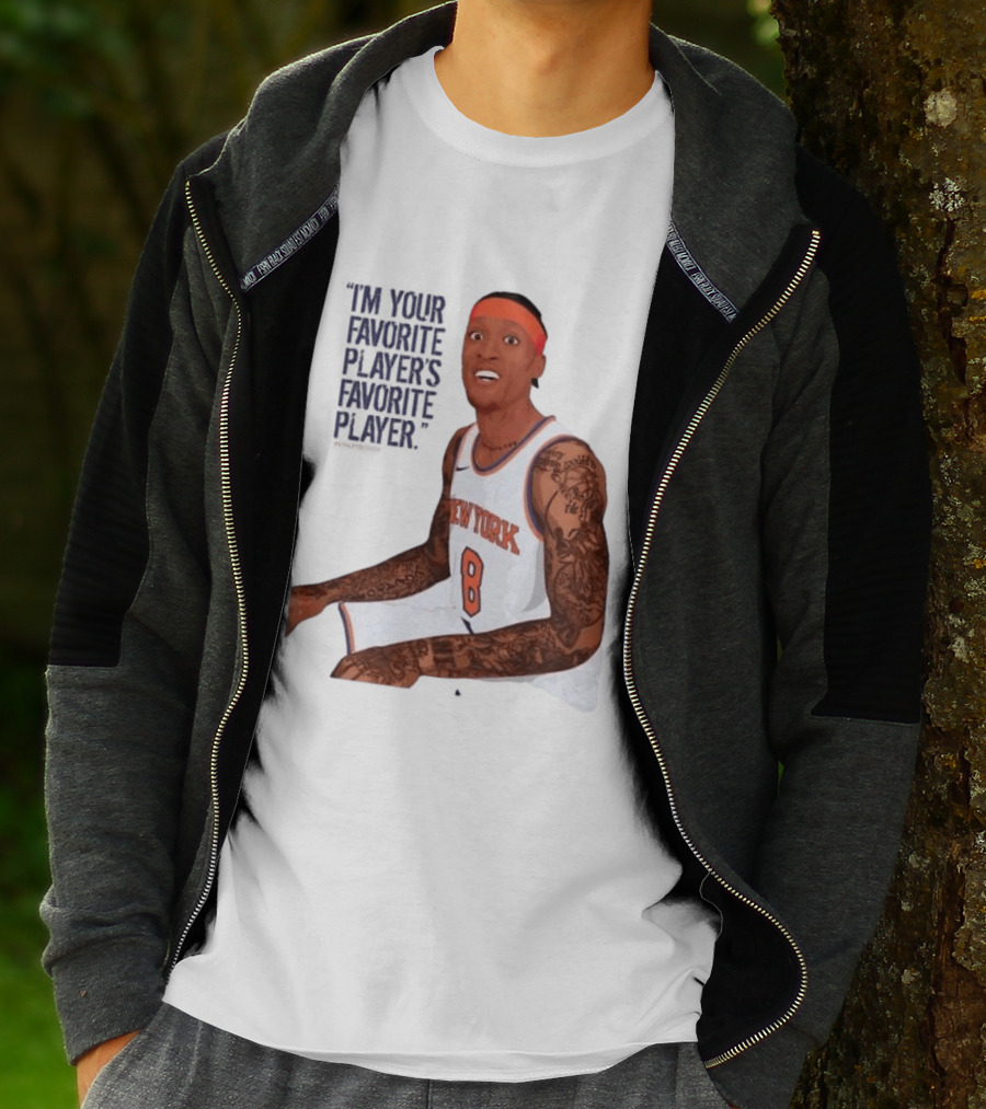 Michael Beasley I'm Your Favorite Player's Favorite Player New York Basketball 8 Tattoos T-Shirt