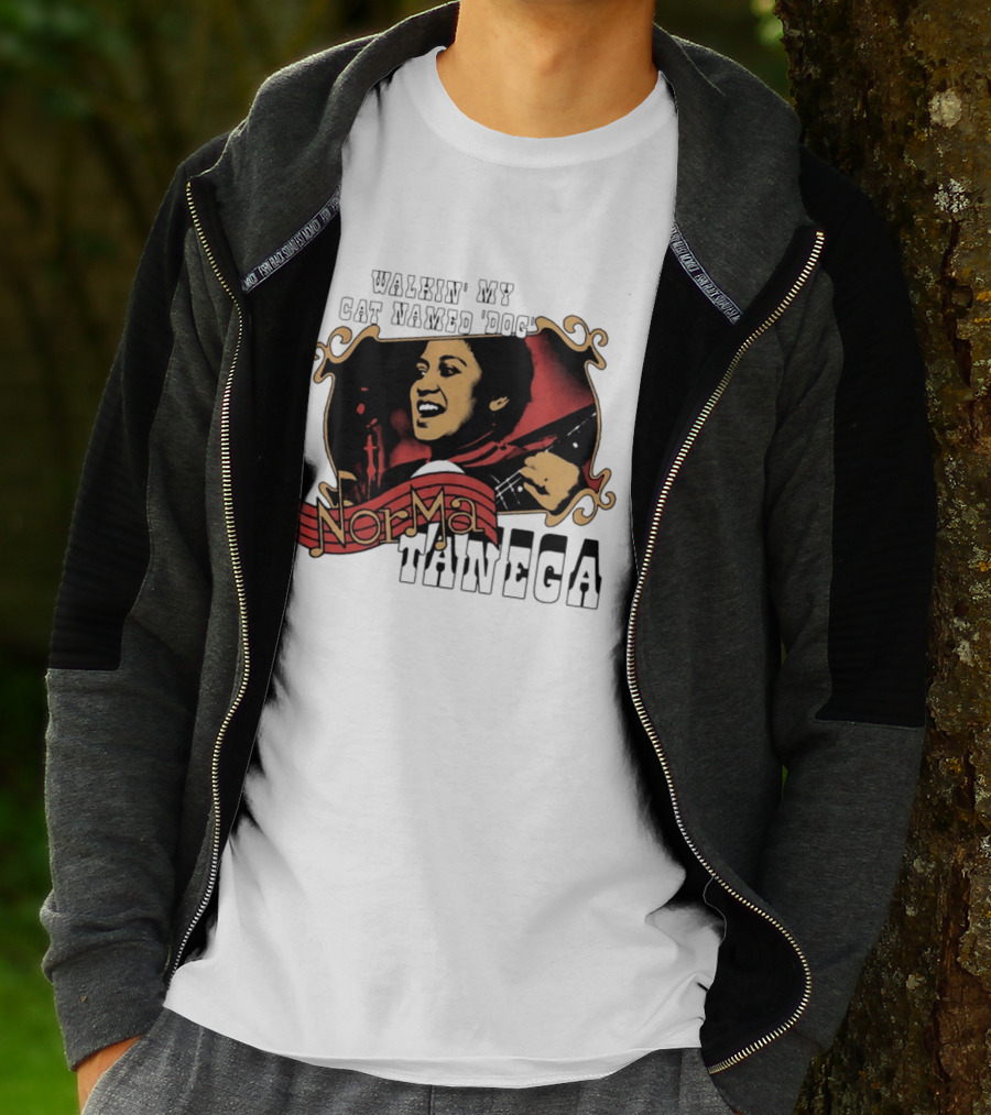Norma Tanega Walkin' My Cat Named Dog T-Shirt