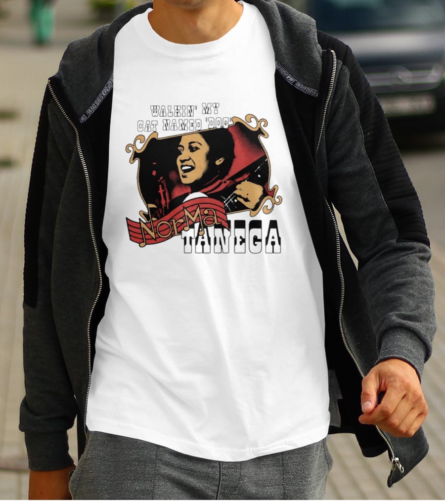 Norma Tanega Walkin' My Cat Named Dog T-Shirt