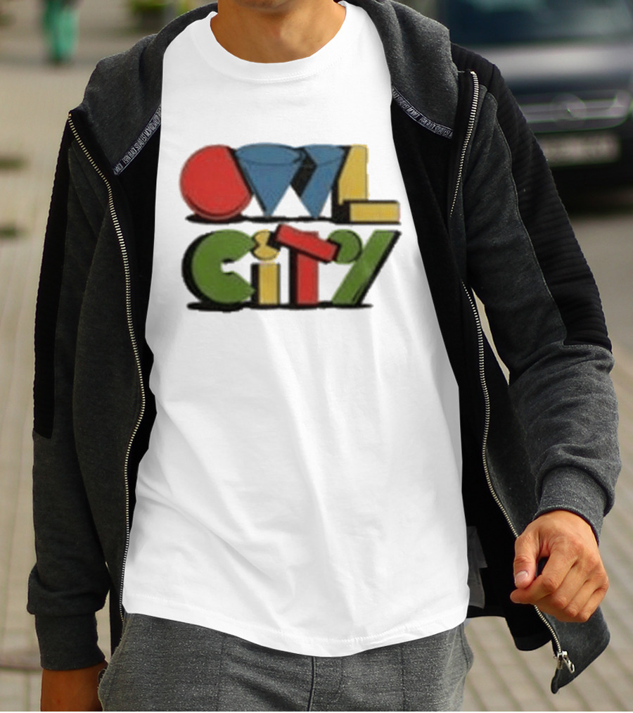 Owl City Colorful Synthpop Dreamscape T-Shirt