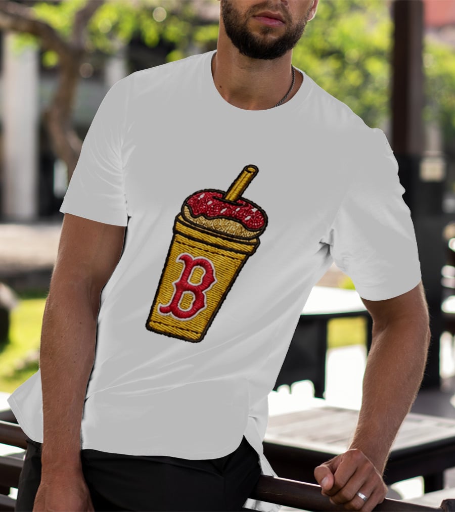 Red Sox Dunkin' Iced Coffee B Cap 2026 T-Shirt