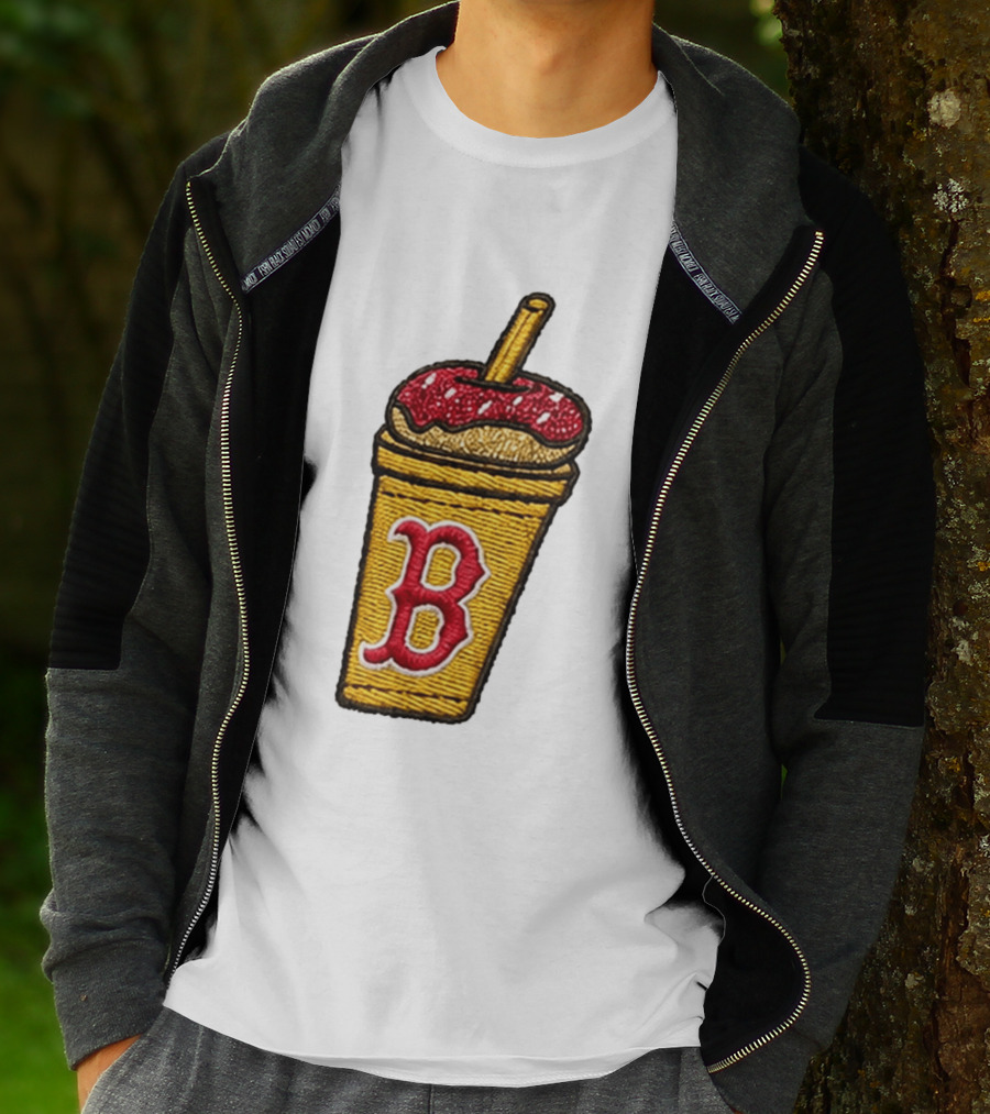 Red Sox Dunkin' Iced Coffee B Cap 2026 T-Shirt