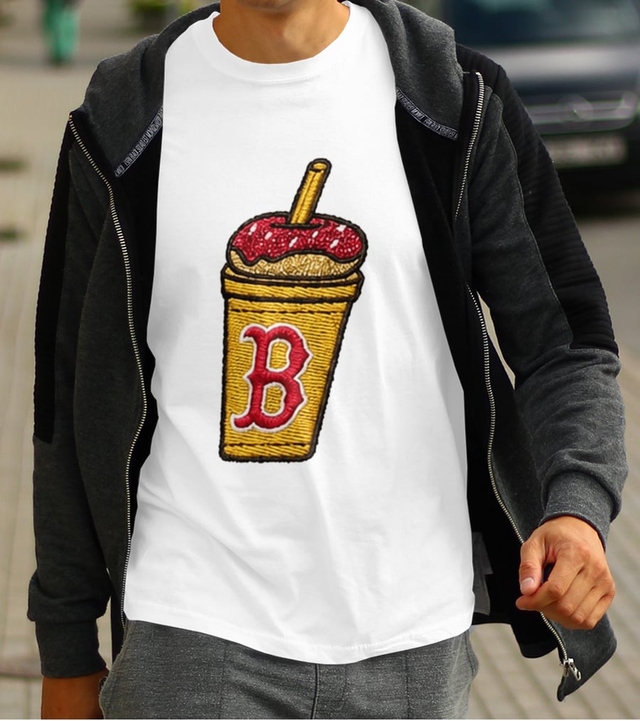 Red Sox Dunkin' Iced Coffee B Cap 2026 T-Shirt