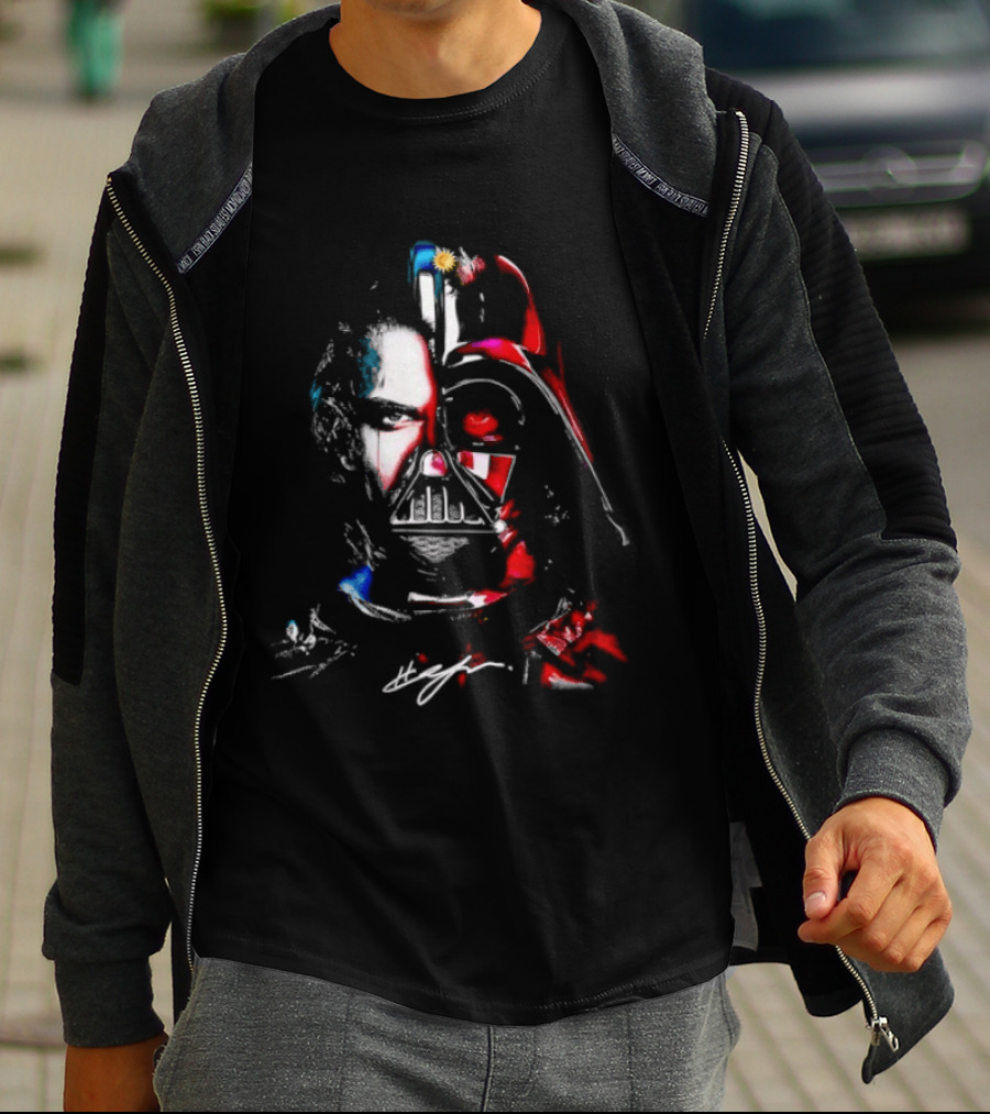 Anakin Skywalker Darth Vader Split Face Star Wars T-Shirt