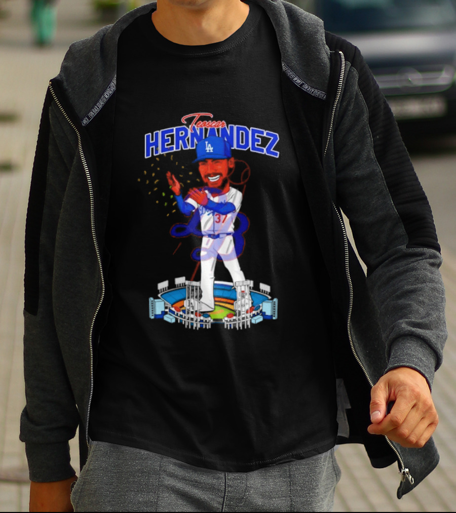 Teoscar Hernández Los Angeles Dodgers 37 MLB 2026 T-Shirt
